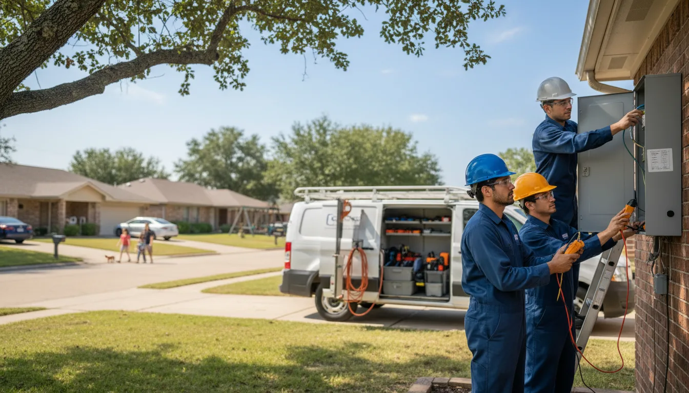 Certified electrician providing emergency electrical services in Skidmore, MO